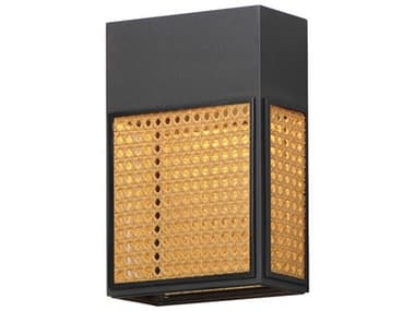 Maxim Lighting Lattice / Copper 1 - Light 12'' High Outdoor Wall Light MX54802RABK