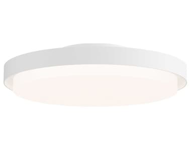 Maxim Lighting Float 1-Light White Round Flush Mount MX57312WT