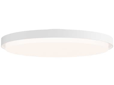 Maxim Lighting Float 1-Light White Round Flush Mount MX57316WT