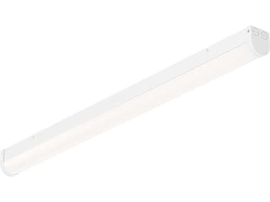 Maxim Lighting Workshop 1-Light White Linear Flush Mount MX57526WT