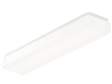 Maxim Lighting Cloud 1-Light White Linear Flush Mount MX57532WT