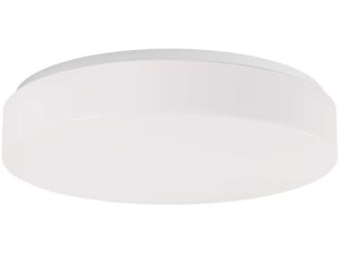 Maxim Lighting Mint 1-Light White Round Flush Mount MX57552WT