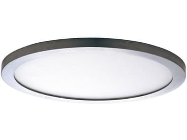 Maxim Lighting Wafer Satin Nickel 1-light 10'' Wide Outdoor Ceiling Light MX57715WTSN