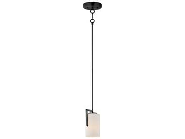 Maxim Lighting Dart 1-Light Black Cylinder Mini Pendant MX91280SWBK