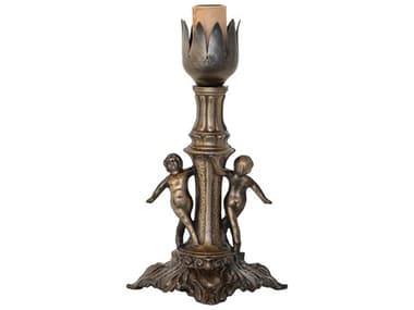Meyda Maidens Antique Brass Table Lamp MY10184