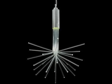 Meyda Galassia 1-Light Nickel Pendant MY129962