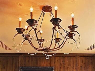 Meyda 8-Light Crystal Clear Chandelier MY146638