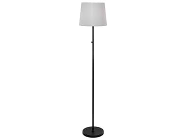 Meyda Cilindro 59" Tall Black Floor Lamp MY227649