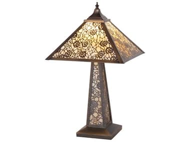 Meyda Lotus Leaf Solid Brass Table Lamp MY231503