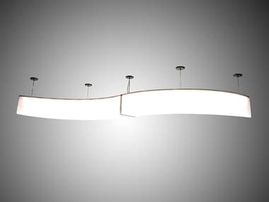 Meyda Steel LED Linear Island Pendant MY233004