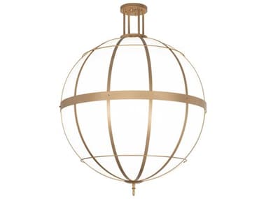 Meyda Atlas 6-Light Gold Metallic Globe Pendant MY236665