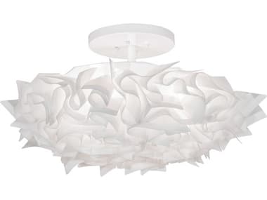 Meyda 3-Light Steel Semi Flush Mount MY245493