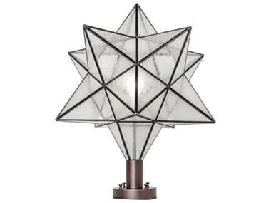 Meyda Moravian Star 1 - Light Outdoor Post Light MY249783