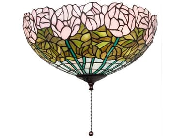 Meyda Tiffany Cabbage Rose 3 - Light Fan Kit MY254436