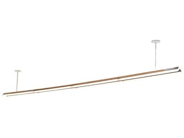 Meyda Chrome LED Linear Island Pendant MY257336
