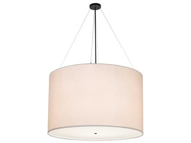 Meyda Cilindro 8-Light Solar Black Pendant MY261927