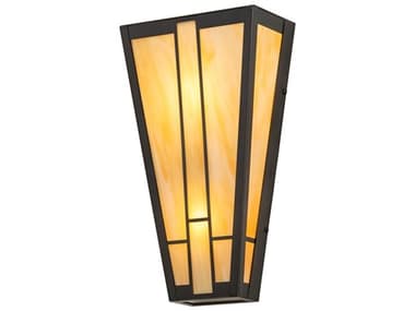 Meyda Yosemite 2-Light Craftsman Brown Wall Sconce MY266996