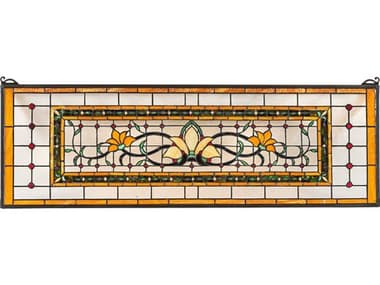 Meyda Fairytale Transom Stained Glass Window MY267771