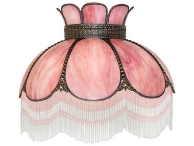 Meyda Annabelle Pink Art Glass Shade MY269102