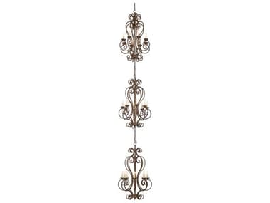 Meyda Fernando 24-Light Antiquity Bronze Traditional Tiered Chandelier MY270771