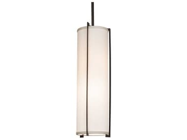 Meyda Cilindro 2-Light Oil Rubbed Bronze White Cylinder Mini Pendant MY271866