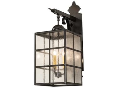 Meyda Baretta 3-Light Outdoor Wall Light MY272645