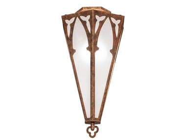 Meyda Church 1-Light Autumn Leaf Bronze Traditional Flush Mount MY272846