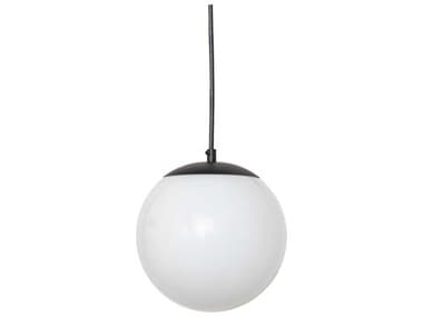 Meyda Bola 1-Light Solar Black Globe Mini Pendant MY274292