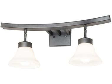 Meyda Leya 2-Light Blackened Pewter Vanity Light MY274928