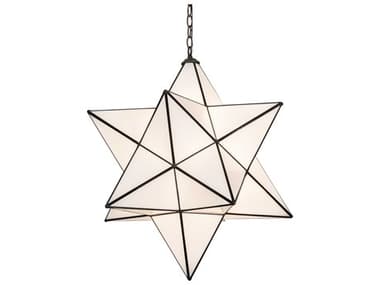 Meyda Moravian Star 1-Light Oil Rubbed Bronze Pendant MY275279