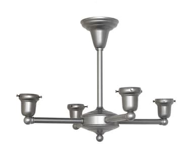 Meyda Revival Oyster Bay 4-Light Light Sandstone Chandelier MY277045
