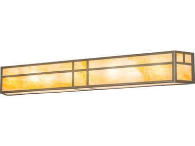 Meyda Hyde Park 8-Light Champagne Vanity Light MY280420
