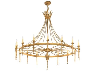 Meyda Amaury 16-Light Goldtastic Chandelier MY280586