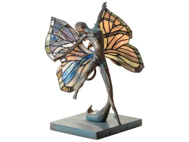 Meyda Butterfly Mahogany Bronze Table Lamp MY51816