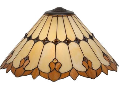 Meyda Nouveau Stained Glass 20'' Shade MY72243