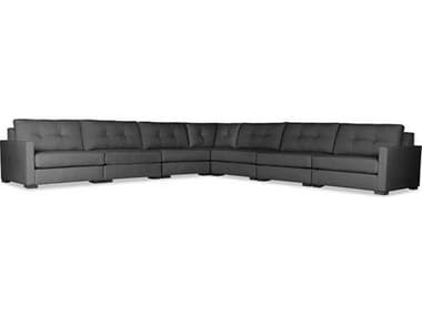 Nativa Interiors Chester Buttoned 7 - Pieces 159" Wide Fabric Upholstered Sectional Sofa NAISECCHSTBTNAR75PC