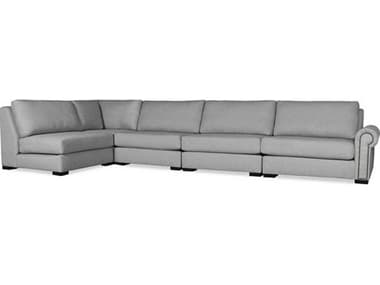 Nativa Interiors Sylviane Fabric 5 - Pieces Modular Sectional Sofa NAISECSYLVUL35PCPFGREY