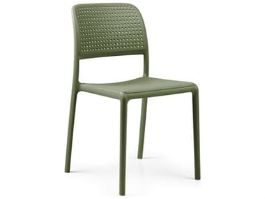 Nardi Bora Fiberglass Resin Agave Stackable Bistro Side Chair NAR40243.16.000