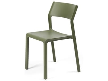 Nardi Trill Fiberglass Resin Agave Stackable Bistro Side Chair NAR40253.16.000