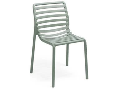Nardi Doga Fiberglass Resin Menta Stackable Bistro Chair NAR4025515000