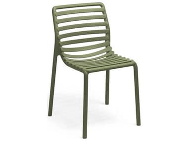 Nardi Doga Fiberglass Resin Agave Stackable Bistro Chair NAR4025516000