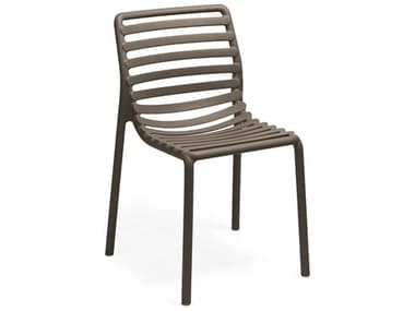 Nardi Doga Fiberglass Resin Tabacco Stackable Bistro Chair NAR4025553000
