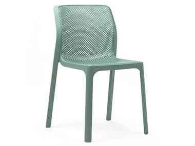 Nardi Bit Fiberglass Resin Salice Stackable Dining Side Chair NAR40328.04.000