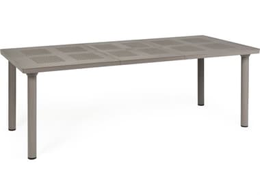 Nardi Libeccio Tortora 63-86''W x 39''D Rectangular Extension Dining Table NAR47559.10.000