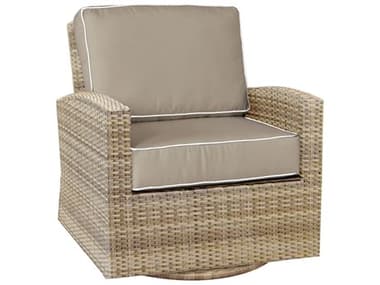Forever Patio Barbados Wicker Swivel Glider Lounge Chair NCFPBARSG
