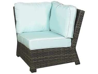 Forever Patio Brookside Wicker Rye Sectional 90 Degree Corner Lounge Chair NCFPBROSCCRYE