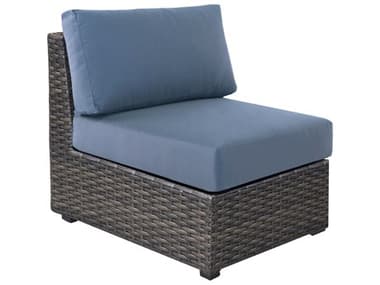 Forever Patio Horizon Wicker Bronze Smoke Modular Lounge Chair NCFPHORSCMBS