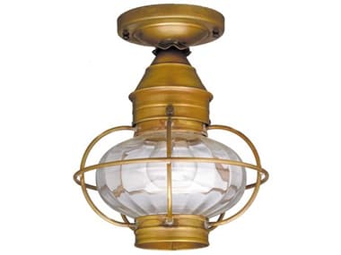 Northeast Lantern Onion 1-Light Outdoor Ceiling Light NL2524