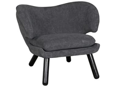 Noir Black Fabric Accent Chair NOIAE230G