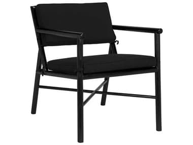 Noir Camworth 23" Black Fabric Accent Chair NOIAE288CHB
